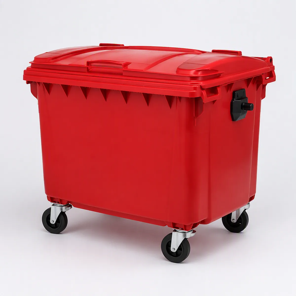 1100L Wheelie Bin (WB-WB-1100-RED) — MedQ catalogue illustration