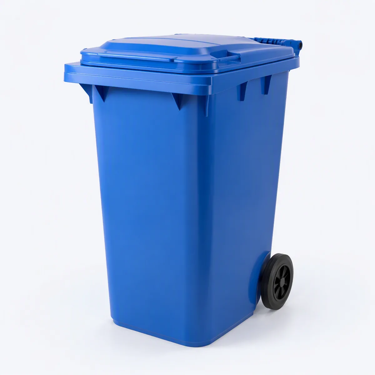 240L Recycling Bin (WB-RB-240-BLU) — MedQ catalogue illustration