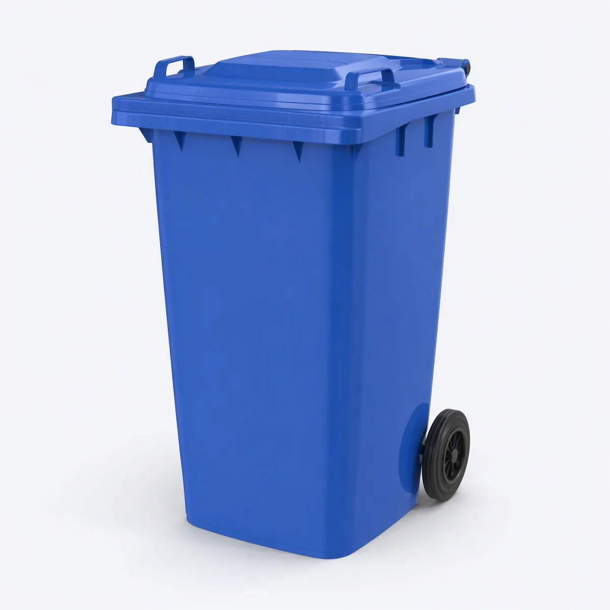 360L Wheelie Bin (WB-WB-360-BLU) — MedQ catalogue illustration
