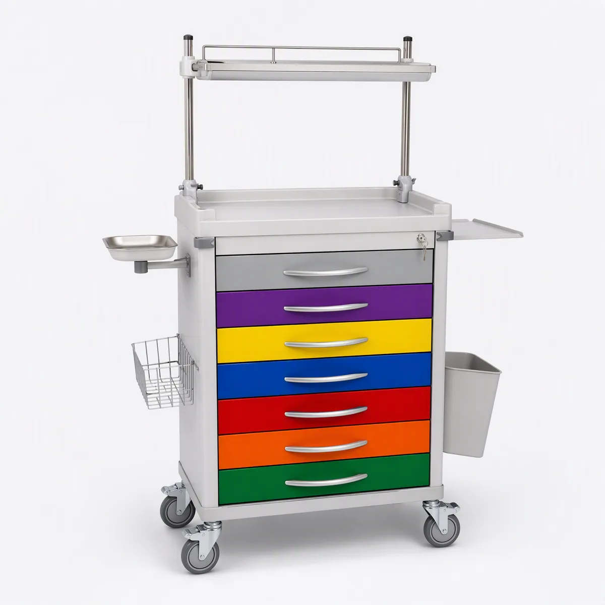 Anaesthesia Trolley 7-Drawer (VC-CART-ANAES-1) — MedQ catalogue illustration