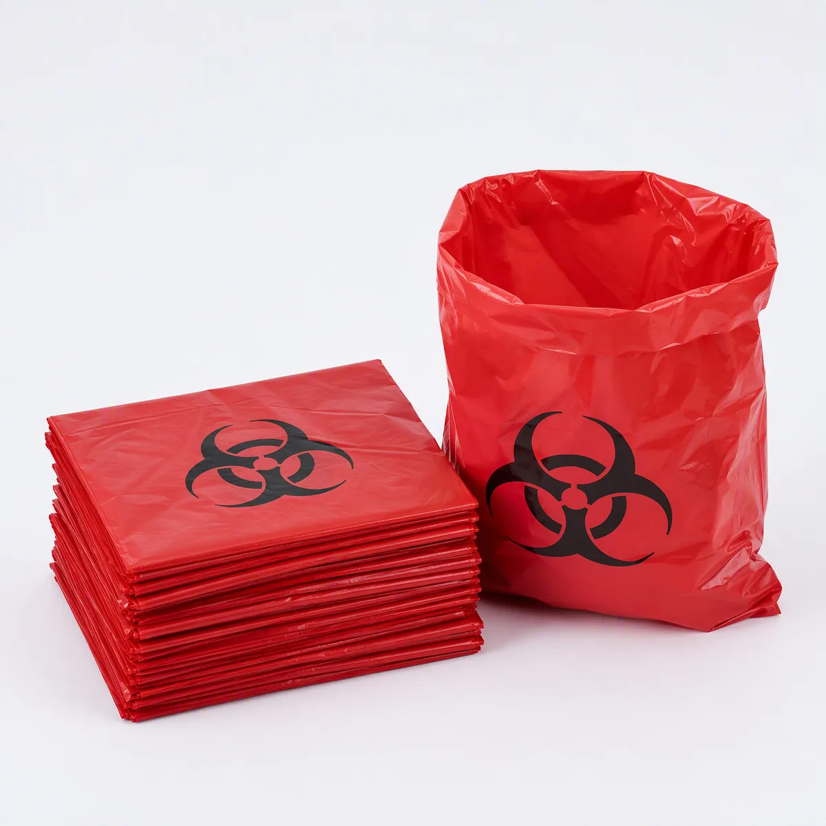 Biohazard Bags 100L Red Pack 50 — MedQ catalogue illustration
