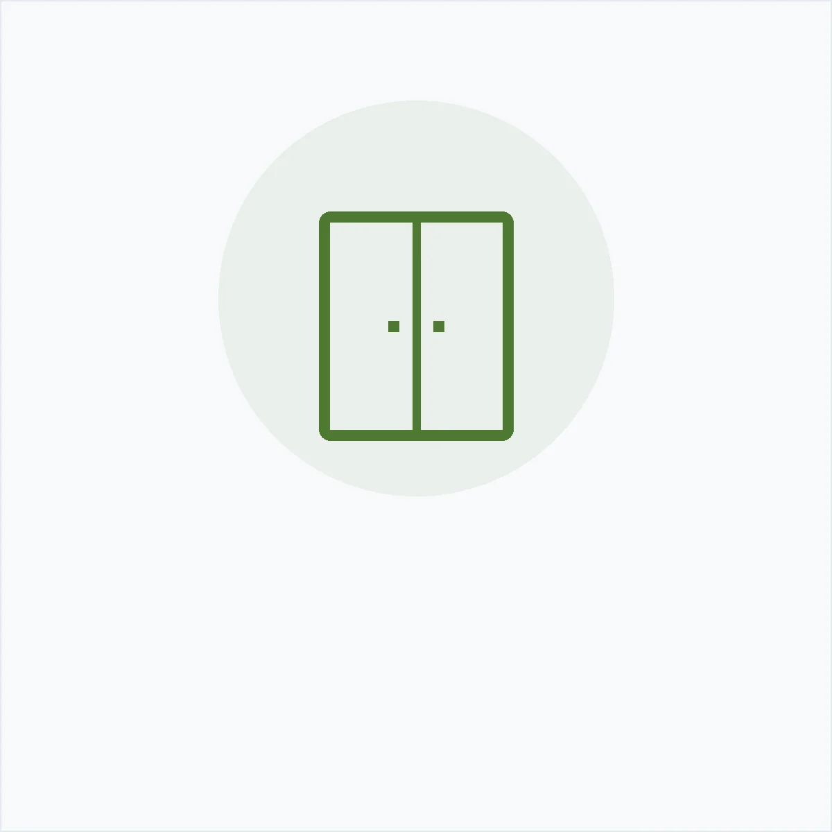 Chemical Storage Shed 2x1.5m — MedQ catalogue illustration