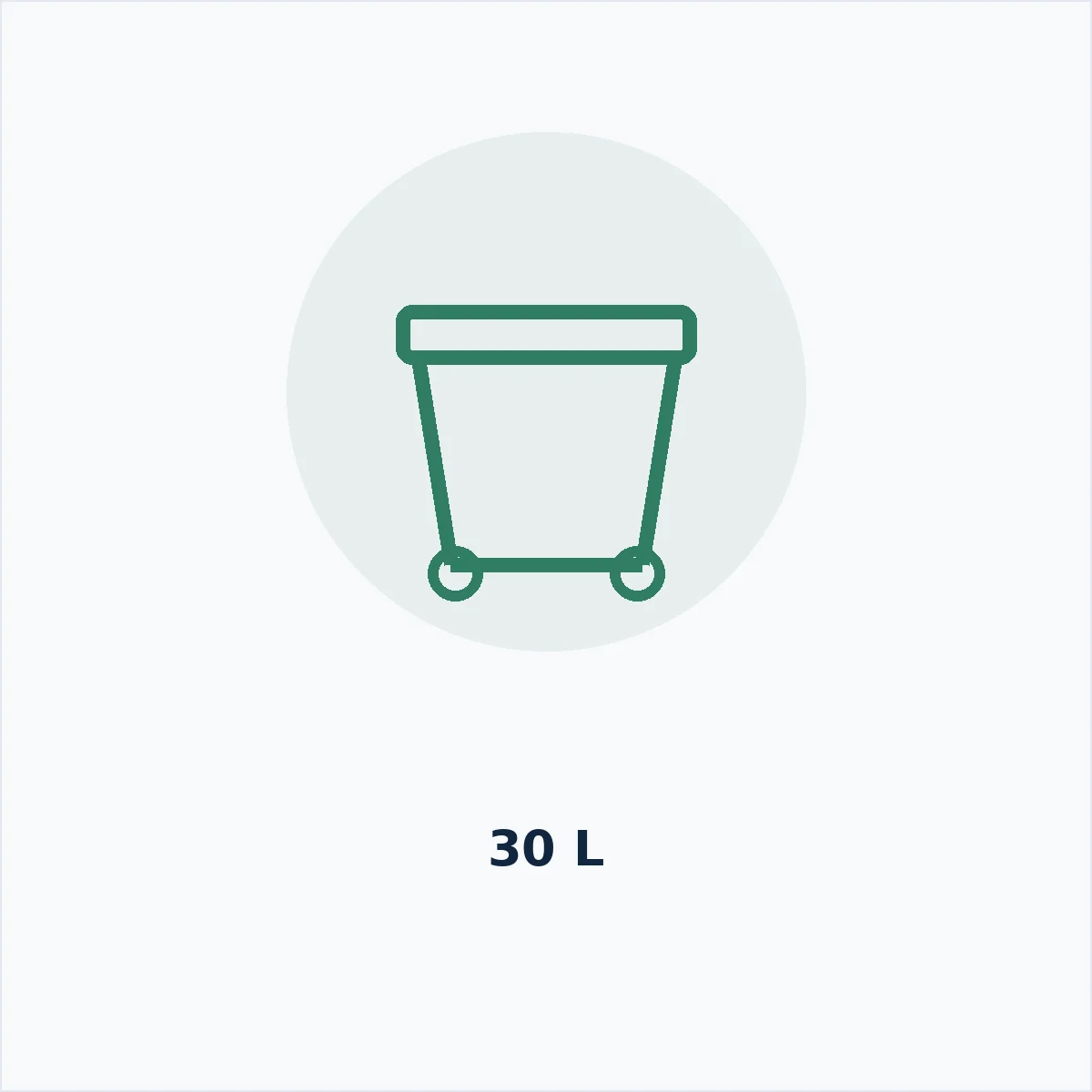 Clinical Pedal Bin 30L Yellow — MedQ catalogue illustration