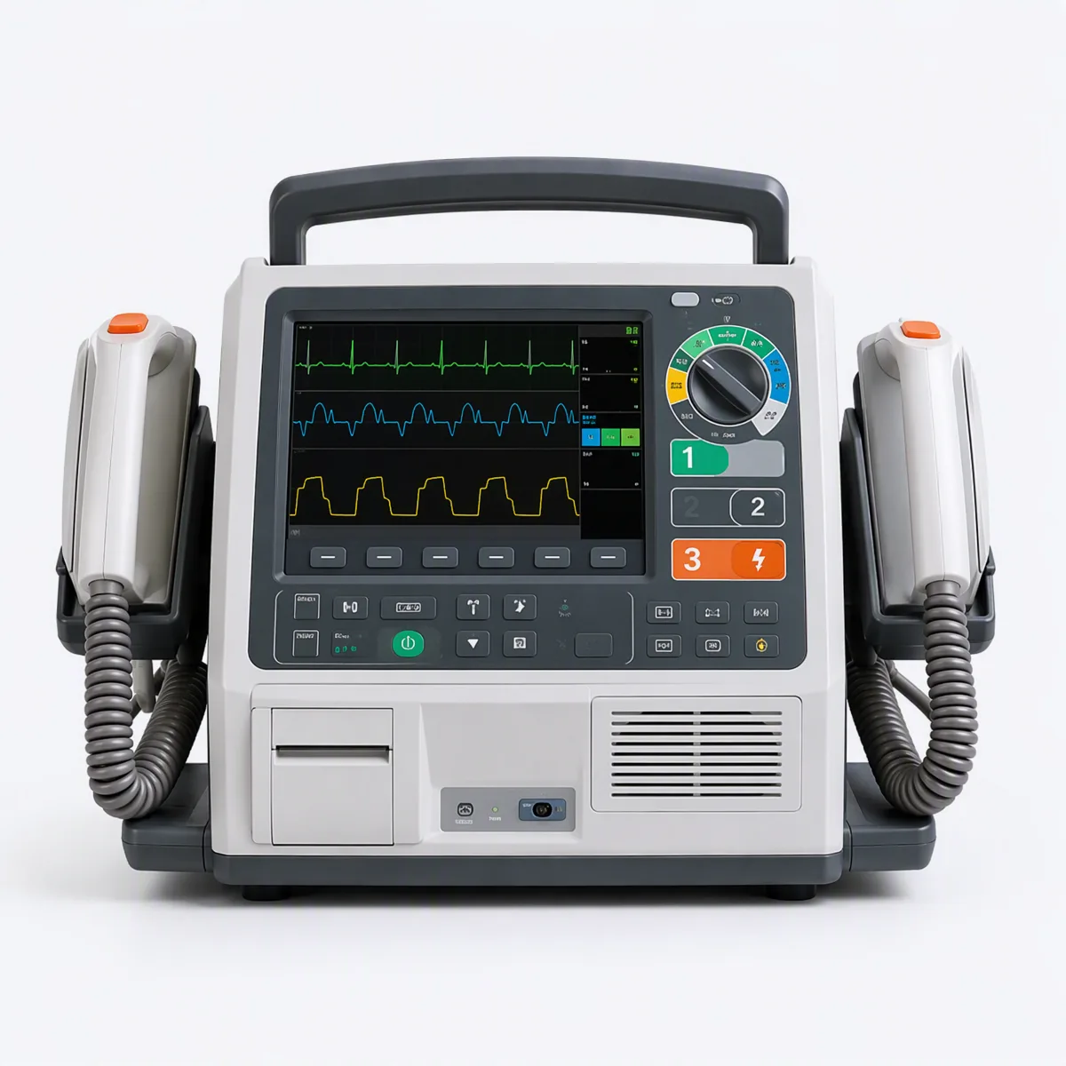 Defibrillator Monitor Combo (EQ-DEFIBRILLATOR-MONI-09) — MedQ catalogue illustration