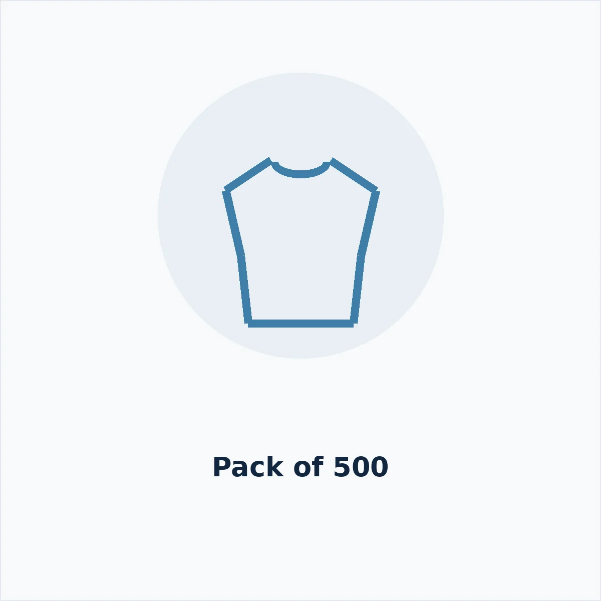 Dental Bibs Pack 500 — MedQ catalogue illustration