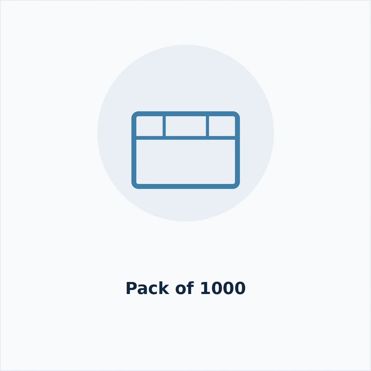 Dental Cotton Rolls Pack 1000 — MedQ catalogue illustration