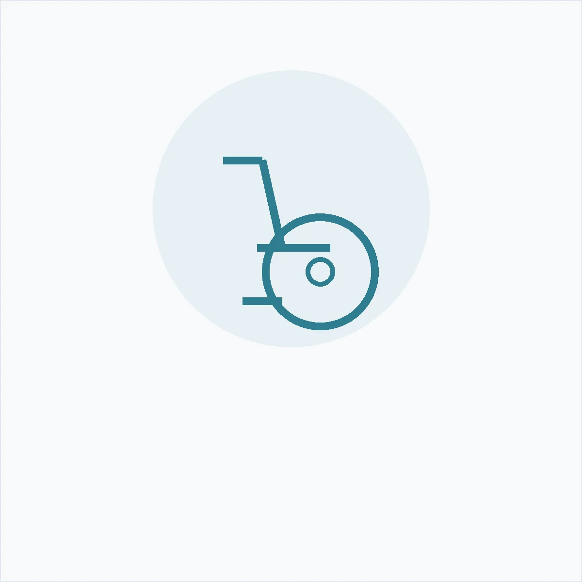 Height-Adjustable Commode Chair — MedQ catalogue illustration