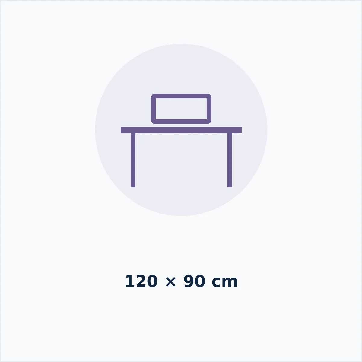 Magnetic Classroom Whiteboard 120x90cm — MedQ catalogue illustration