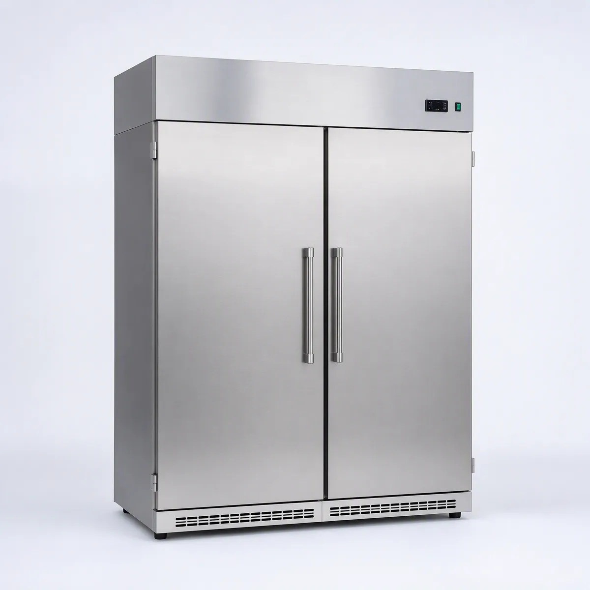 Mortuary Refrigerator 2-Body Stainless — MedQ catalogue illustration