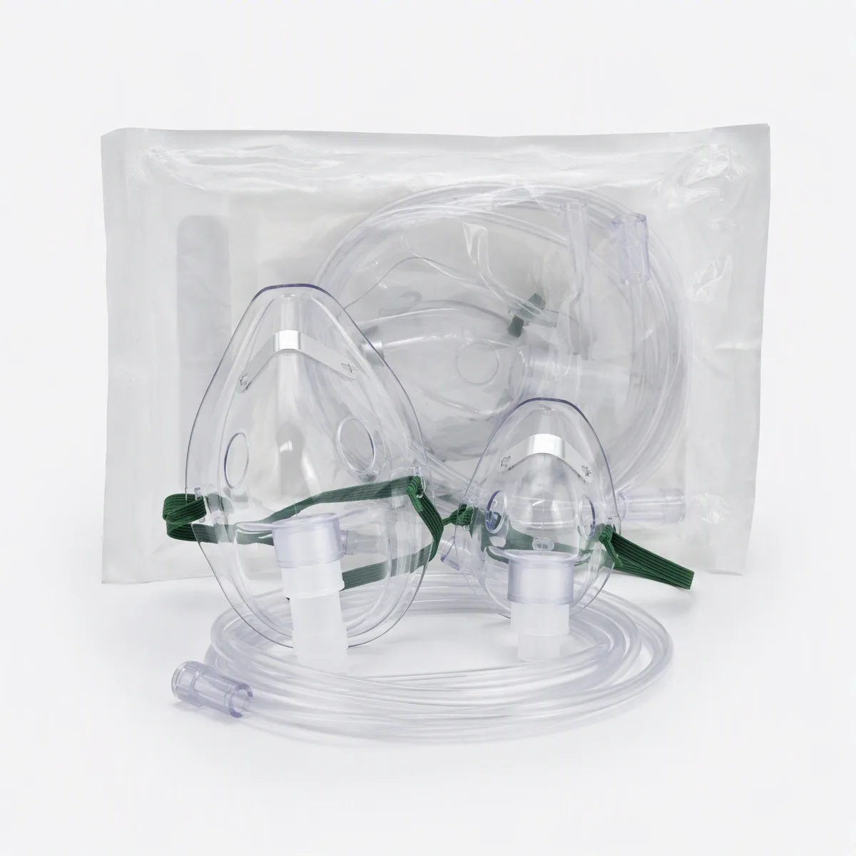Nebuliser Mask Adult and Paediatric Pack 10 (OX-NEBULISER-MASK-ADU-08) — MedQ catalogue illustration