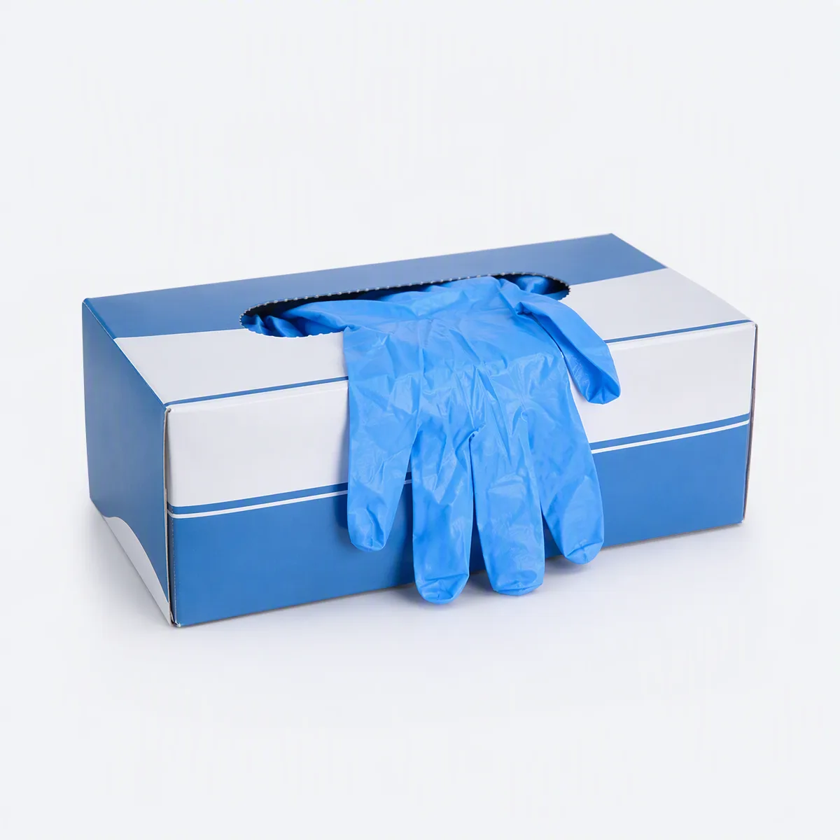 Nitrile Gloves Box 100 — MedQ catalogue illustration