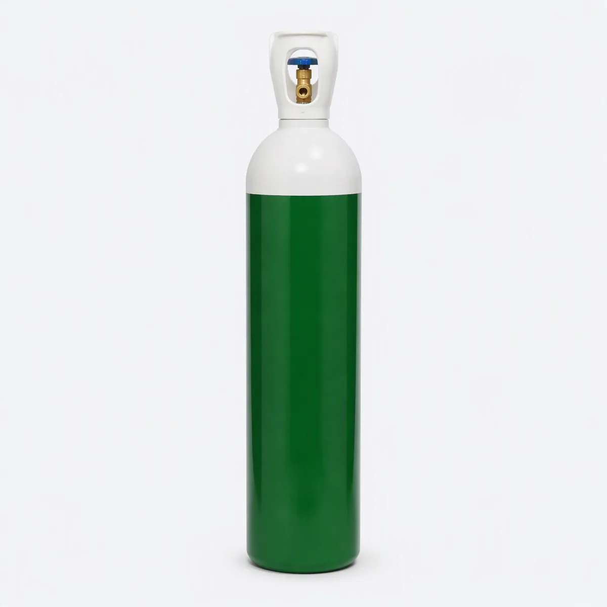 Oxygen Cylinder D-Size with Valve — MedQ catalogue illustration