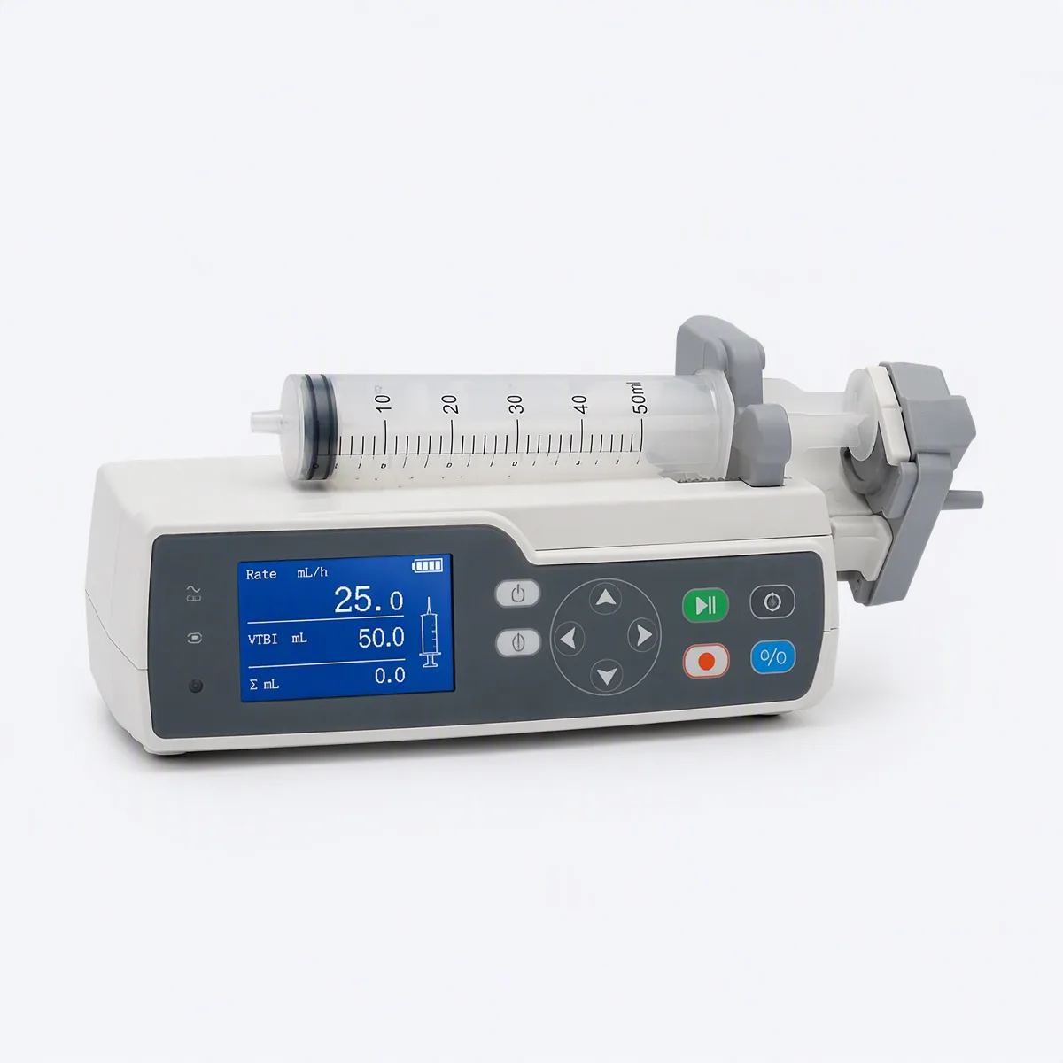 Single-Channel Syringe Pump (EQ-SINGLE-CHANNEL-SYR-07) — MedQ catalogue illustration